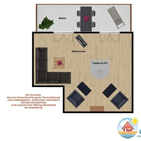 아파트 Haus Am Haftbruch 